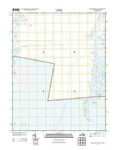 Great Fox Island Virginia Historical topographic map, 1:24000 scale, 7.5 X 7.5 Minute, Year 2013