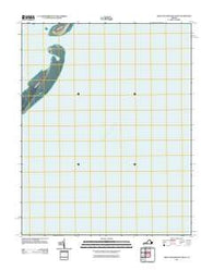 Great Machipongo Inlet Virginia Historical topographic map, 1:24000 scale, 7.5 X 7.5 Minute, Year 2011