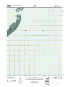 Great Machipongo Inlet Virginia Historical topographic map, 1:24000 scale, 7.5 X 7.5 Minute, Year 2011