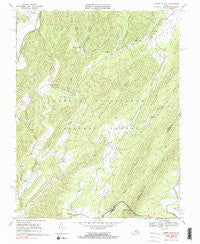 Green Valley Virginia Historical topographic map, 1:24000 scale, 7.5 X 7.5 Minute, Year 1969