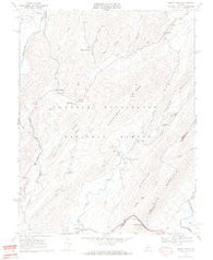 Green Valley Virginia Historical topographic map, 1:24000 scale, 7.5 X 7.5 Minute, Year 1969