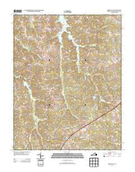 Green Bay Virginia Historical topographic map, 1:24000 scale, 7.5 X 7.5 Minute, Year 2013