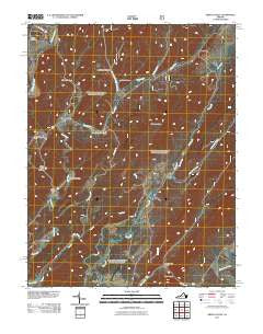 Green Valley Virginia Historical topographic map, 1:24000 scale, 7.5 X 7.5 Minute, Year 2011