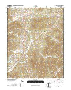 Greenfield Virginia Historical topographic map, 1:24000 scale, 7.5 X 7.5 Minute, Year 2013