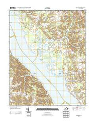 Gressitt Virginia Historical topographic map, 1:24000 scale, 7.5 X 7.5 Minute, Year 2013