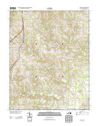Gretna Virginia Historical topographic map, 1:24000 scale, 7.5 X 7.5 Minute, Year 2013