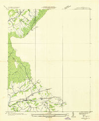 Groseclose Virginia Historical topographic map, 1:24000 scale, 7.5 X 7.5 Minute, Year 1935