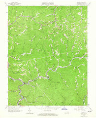Grundy Virginia Historical topographic map, 1:24000 scale, 7.5 X 7.5 Minute, Year 1963