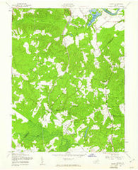 Guinea Virginia Historical topographic map, 1:24000 scale, 7.5 X 7.5 Minute, Year 1949