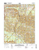 Guinea Virginia Current topographic map, 1:24000 scale, 7.5 X 7.5 Minute, Year 2016