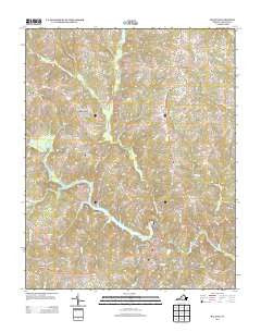Halifax Virginia Historical topographic map, 1:24000 scale, 7.5 X 7.5 Minute, Year 2013