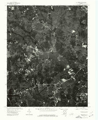 Hallsboro Virginia Historical topographic map, 1:24000 scale, 7.5 X 7.5 Minute, Year 1974