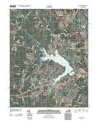 Hallsboro Virginia Historical topographic map, 1:24000 scale, 7.5 X 7.5 Minute, Year 2010