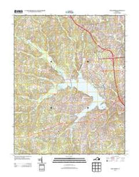 Hallsboro Virginia Historical topographic map, 1:24000 scale, 7.5 X 7.5 Minute, Year 2013