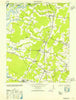 Hallwood Virginia Historical topographic map, 1:24000 scale, 7.5 X 7.5 Minute, Year 1953