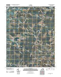 Hallwood Virginia Historical topographic map, 1:24000 scale, 7.5 X 7.5 Minute, Year 2011