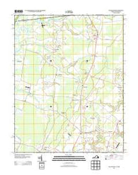 Hallwood Virginia Historical topographic map, 1:24000 scale, 7.5 X 7.5 Minute, Year 2013