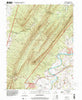 Hamburg Virginia Historical topographic map, 1:24000 scale, 7.5 X 7.5 Minute, Year 1997