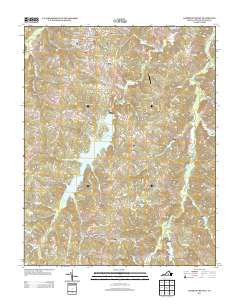 Hampden Sydney Virginia Historical topographic map, 1:24000 scale, 7.5 X 7.5 Minute, Year 2013