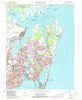 Hampton Virginia Historical topographic map, 1:24000 scale, 7.5 X 7.5 Minute, Year 1965