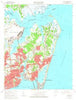 Hampton Virginia Historical topographic map, 1:24000 scale, 7.5 X 7.5 Minute, Year 1965