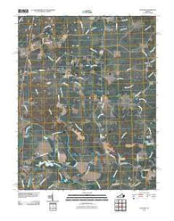 Hanover Virginia Historical topographic map, 1:24000 scale, 7.5 X 7.5 Minute, Year 2010