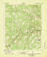 Hanover Academy Virginia Historical topographic map, 1:31680 scale, 7.5 X 7.5 Minute, Year 1943