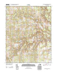Hanover Academy Virginia Historical topographic map, 1:24000 scale, 7.5 X 7.5 Minute, Year 2013