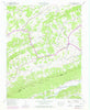Hansonville Virginia Historical topographic map, 1:24000 scale, 7.5 X 7.5 Minute, Year 1938