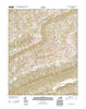 Hansonville Virginia Historical topographic map, 1:24000 scale, 7.5 X 7.5 Minute, Year 2013