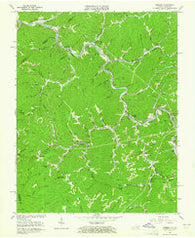 Harman Virginia Historical topographic map, 1:24000 scale, 7.5 X 7.5 Minute, Year 1963