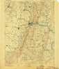 Harpers Ferry Virginia Historical topographic map, 1:125000 scale, 30 X 30 Minute, Year 1893