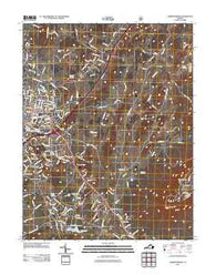 Harrisonburg Virginia Historical topographic map, 1:24000 scale, 7.5 X 7.5 Minute, Year 2011