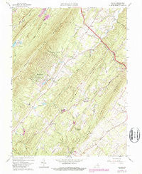 Hayfield Virginia Historical topographic map, 1:24000 scale, 7.5 X 7.5 Minute, Year 1965