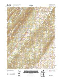 Hayfield Virginia Historical topographic map, 1:24000 scale, 7.5 X 7.5 Minute, Year 2013