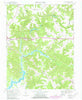 Haynesville Virginia Historical topographic map, 1:24000 scale, 7.5 X 7.5 Minute, Year 1968