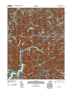 Haynesville Virginia Historical topographic map, 1:24000 scale, 7.5 X 7.5 Minute, Year 2011