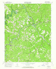 Haysi Virginia Historical topographic map, 1:24000 scale, 7.5 X 7.5 Minute, Year 1963