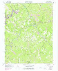 Haysi Virginia Historical topographic map, 1:24000 scale, 7.5 X 7.5 Minute, Year 1963