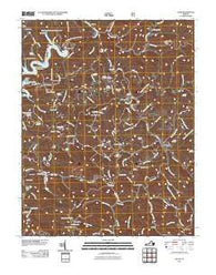 Haysi Virginia Historical topographic map, 1:24000 scale, 7.5 X 7.5 Minute, Year 2011