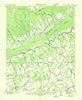 Hayters Gap Virginia Historical topographic map, 1:24000 scale, 7.5 X 7.5 Minute, Year 1935