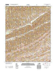 Hayters Gap Virginia Historical topographic map, 1:24000 scale, 7.5 X 7.5 Minute, Year 2013