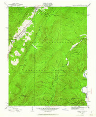 Healing Springs Virginia Historical topographic map, 1:24000 scale, 7.5 X 7.5 Minute, Year 1931