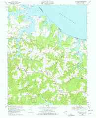 Heathsville Virginia Historical topographic map, 1:24000 scale, 7.5 X 7.5 Minute, Year 1968
