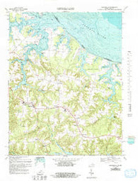 Heathsville Virginia Historical topographic map, 1:24000 scale, 7.5 X 7.5 Minute, Year 1968