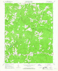 Hebron Virginia Historical topographic map, 1:24000 scale, 7.5 X 7.5 Minute, Year 1964