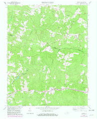 Hebron Virginia Historical topographic map, 1:24000 scale, 7.5 X 7.5 Minute, Year 1964