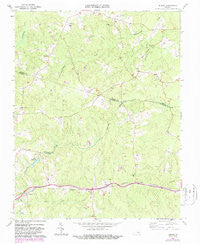 Hebron Virginia Historical topographic map, 1:24000 scale, 7.5 X 7.5 Minute, Year 1964