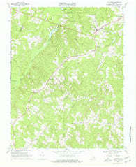 Hillcrest Virginia Historical topographic map, 1:24000 scale, 7.5 X 7.5 Minute, Year 1968