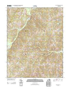Hillcrest Virginia Historical topographic map, 1:24000 scale, 7.5 X 7.5 Minute, Year 2013